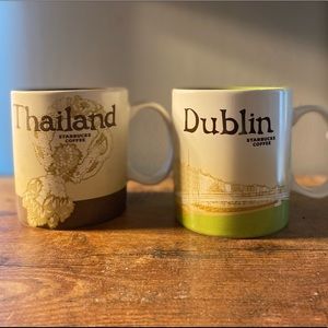 Starbucks collectible mugs
